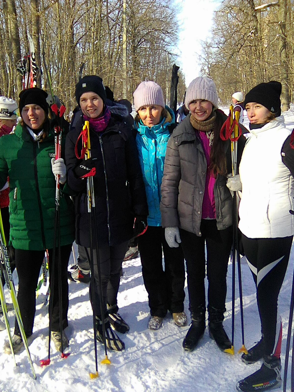 Лыжная эстафета